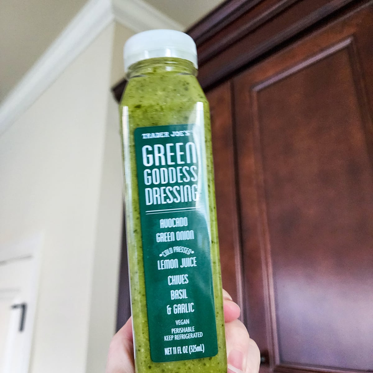 Bottle of Green Goddess Dressing from Trader Joe's