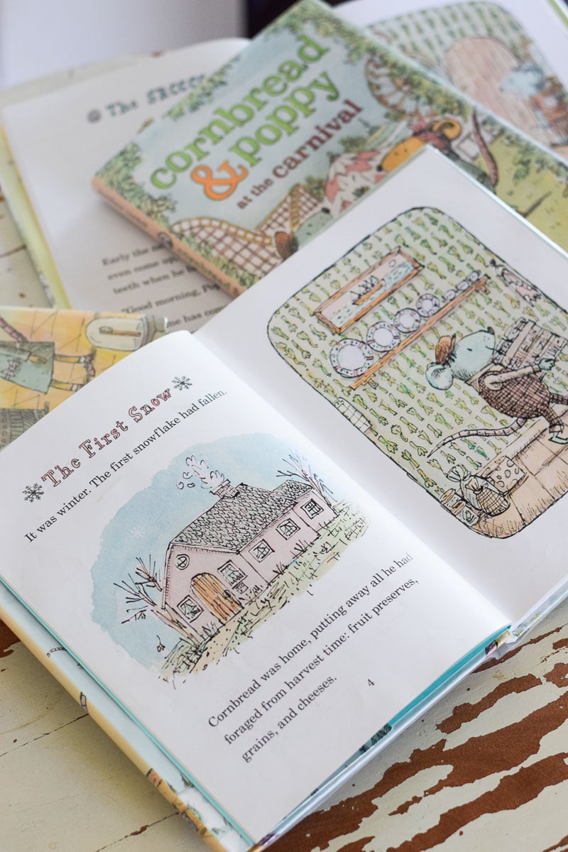 A Peek Inside 
Cornbread and Poppy Books