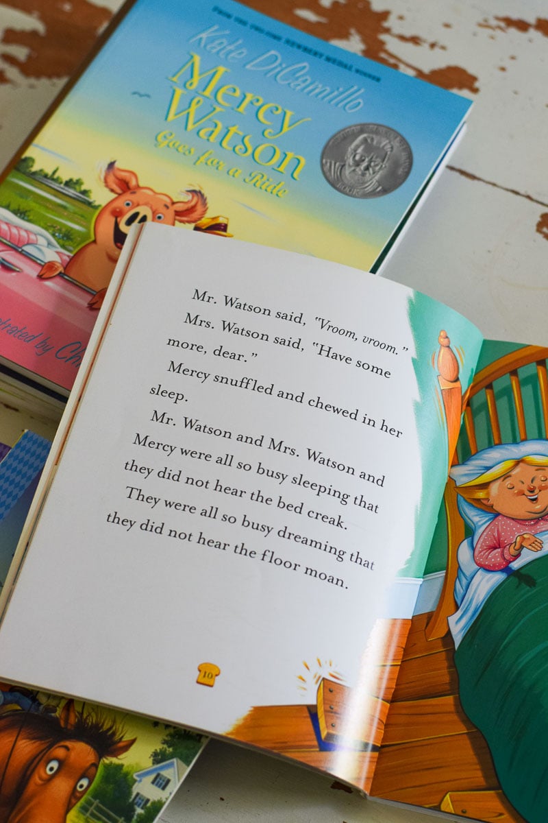 A Peek Inside a Mercy Watson Book