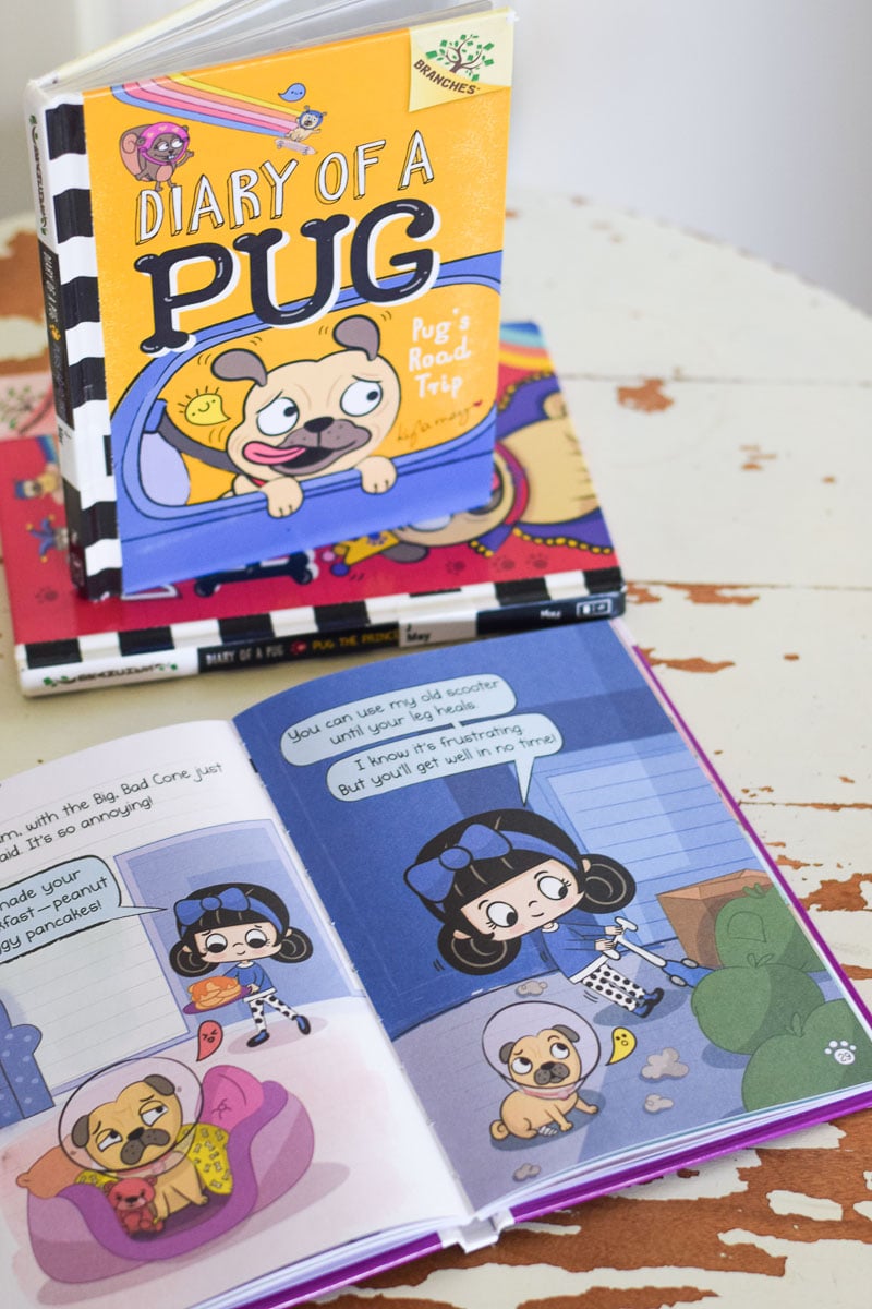 Peek Inside Diary of a Pug 