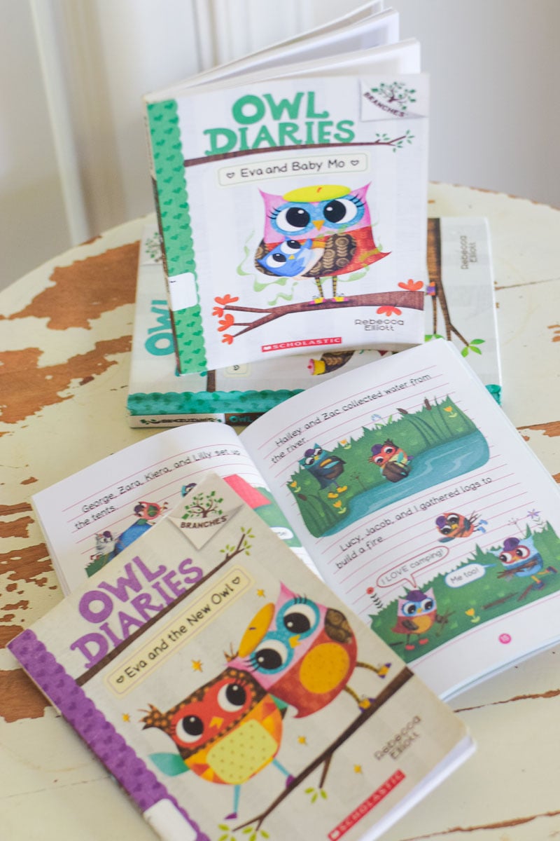 A Peek Inside Owl Diaries Book Series