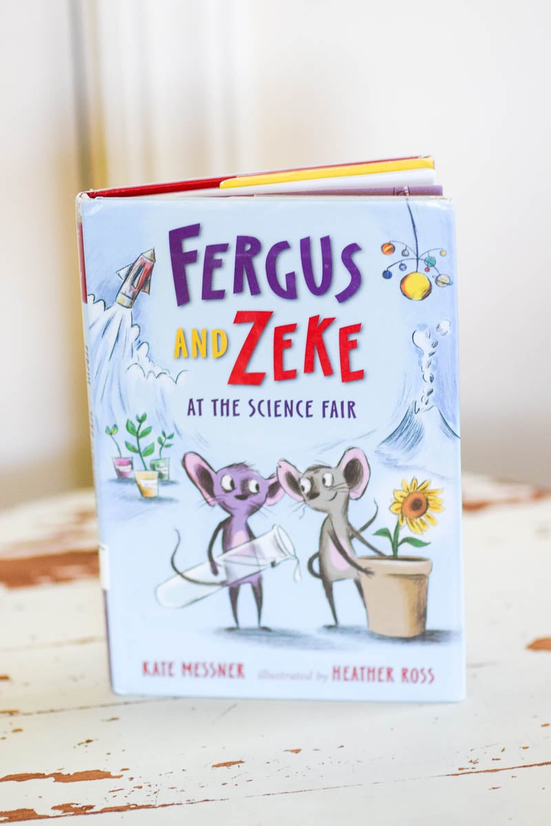 Front Cover of "Fergus and Zeke at the Science Fair"
