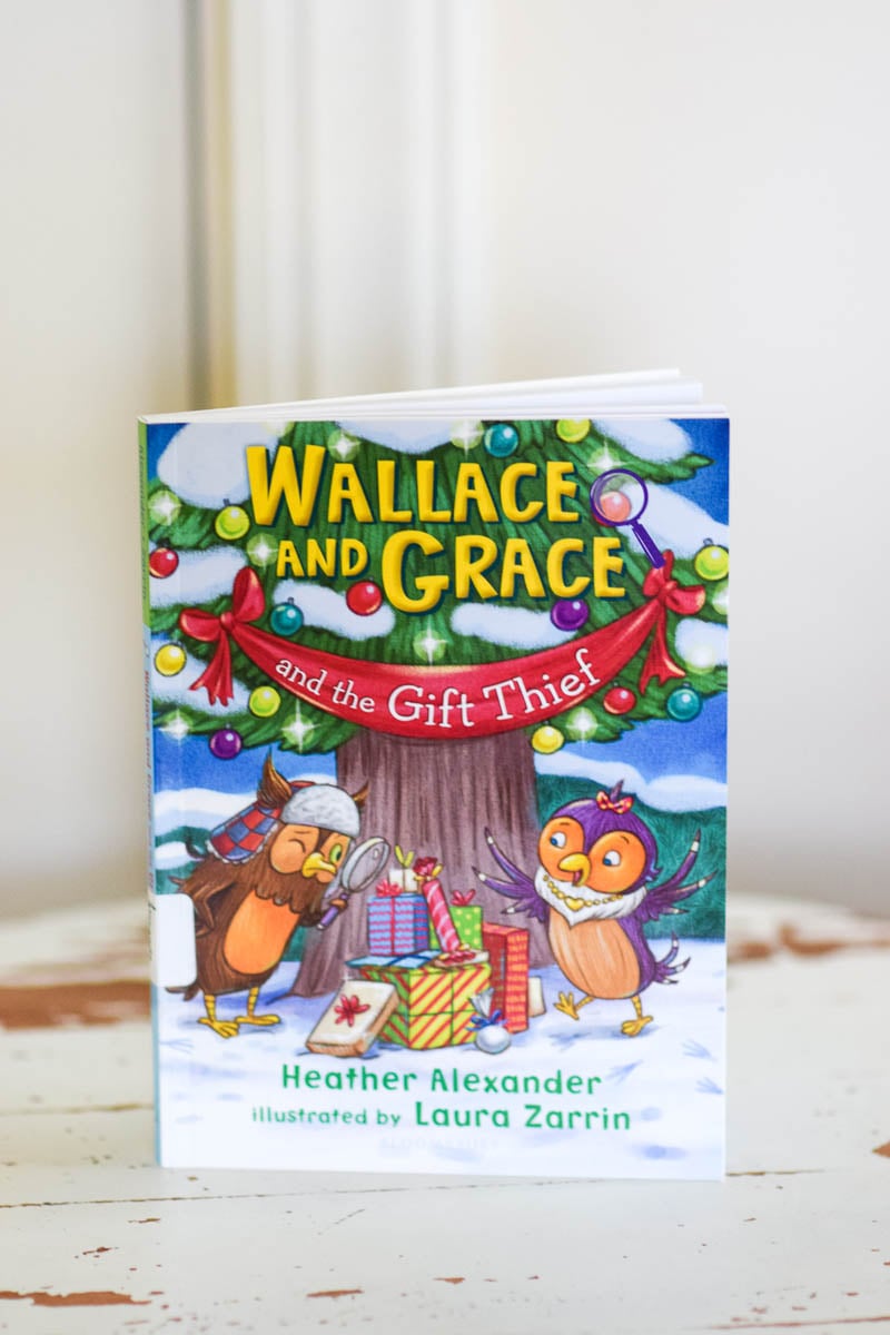 Front Cover of "Wallace and Grace and the Gift Thief"