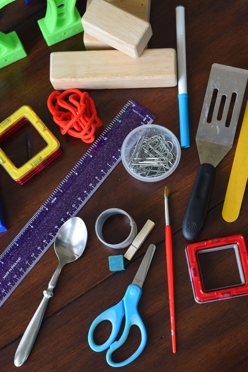 Items for a Science Experiment