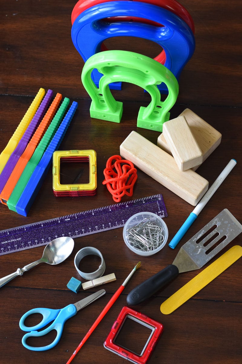 Items for a Science Experiment about Magnets