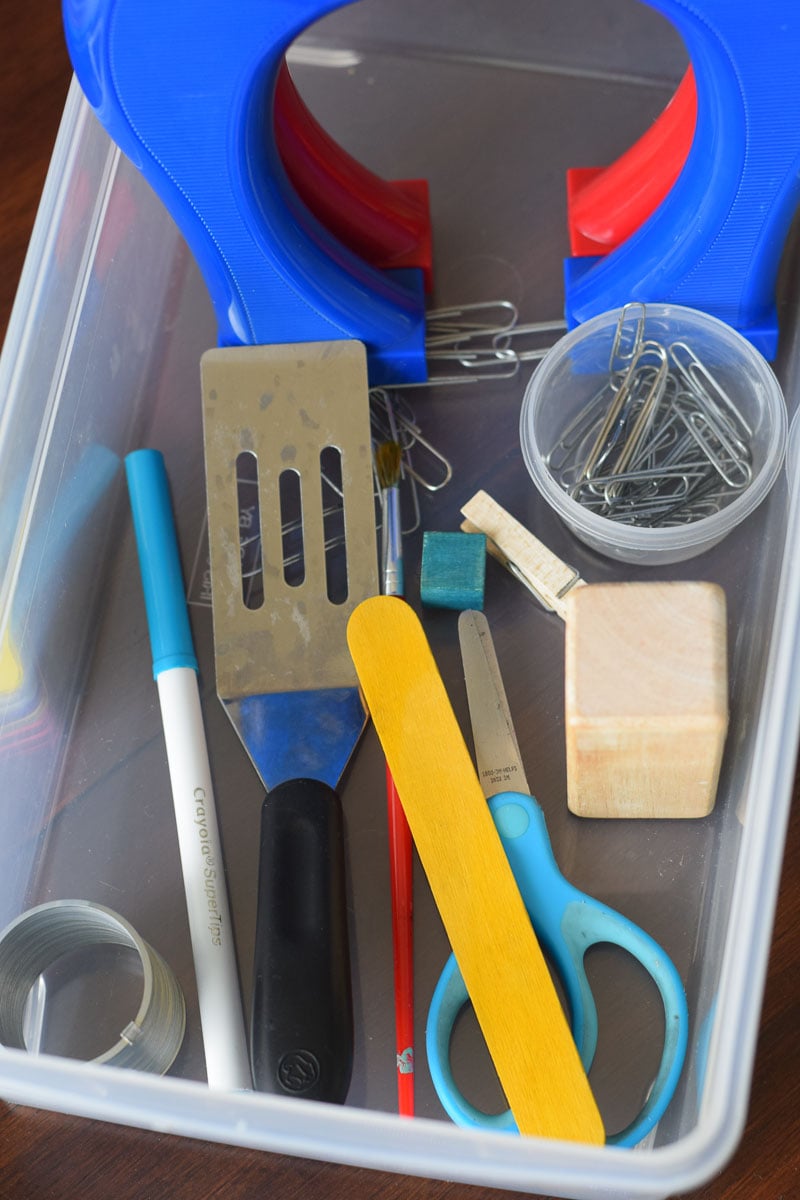 Items for a Science Experiment