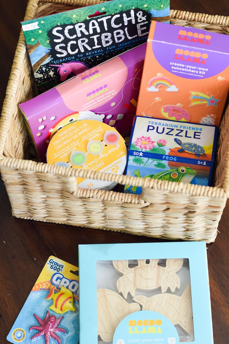 Basket Full of Creative Activities for Kids