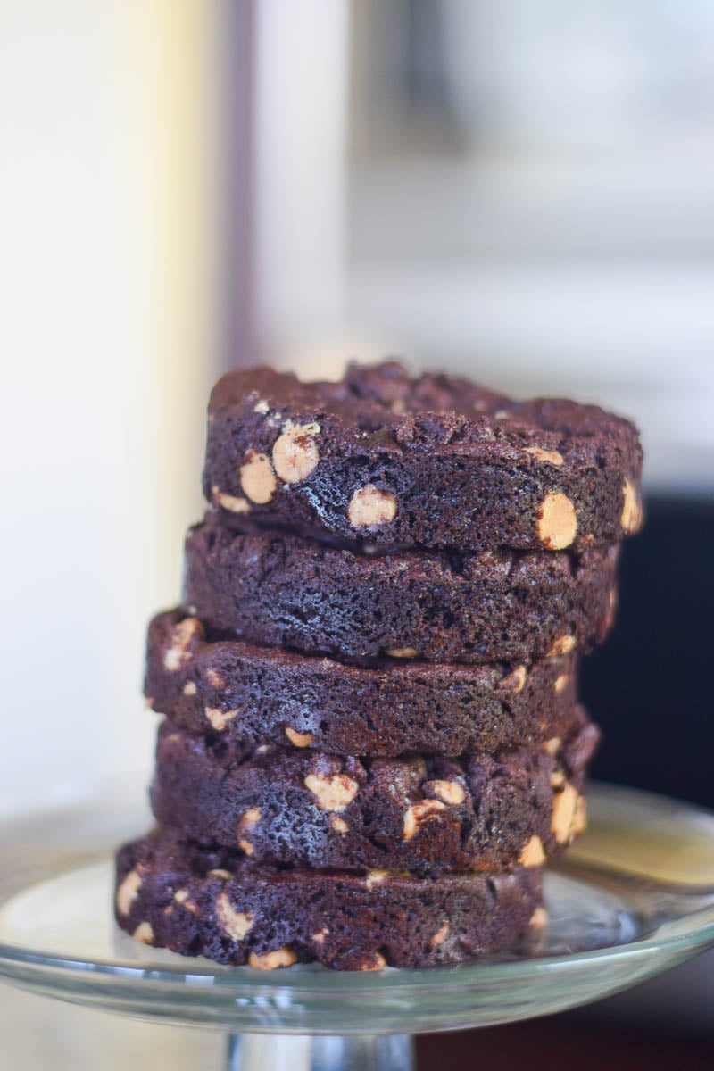 Stack of Cookies on a Serving Stand