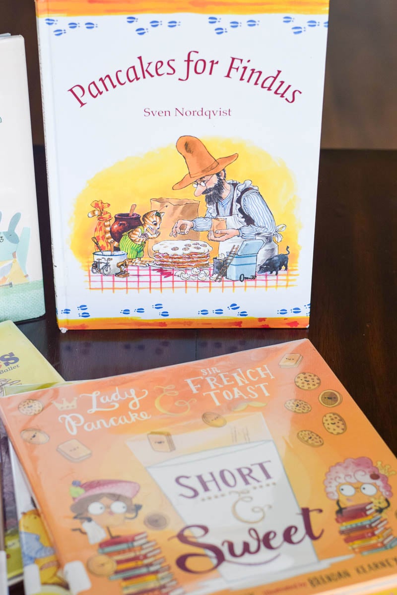 Front Cover of Library Books for Kids - All about Pancakes!