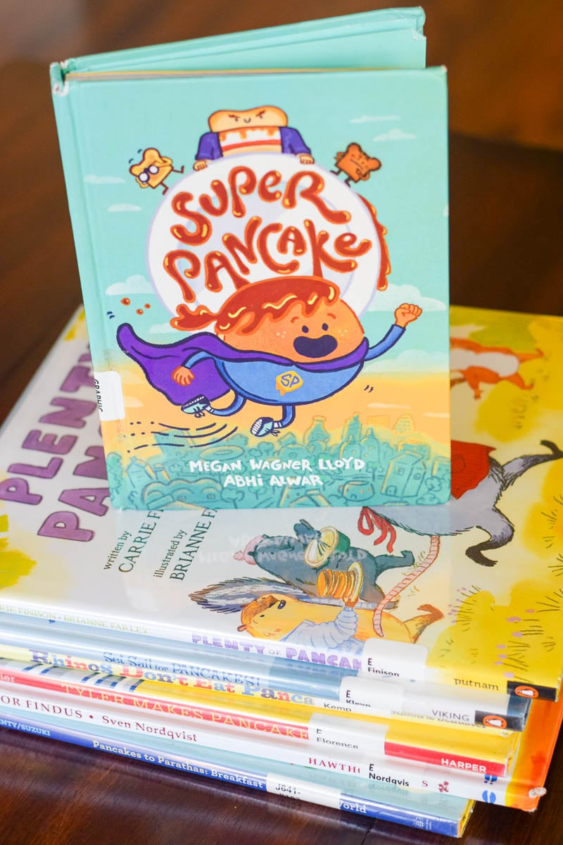 Front Cover of Graphic Novel: "Super Pancake"