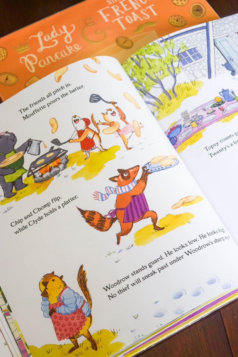 Inside Pages of Plenty of Pancakes