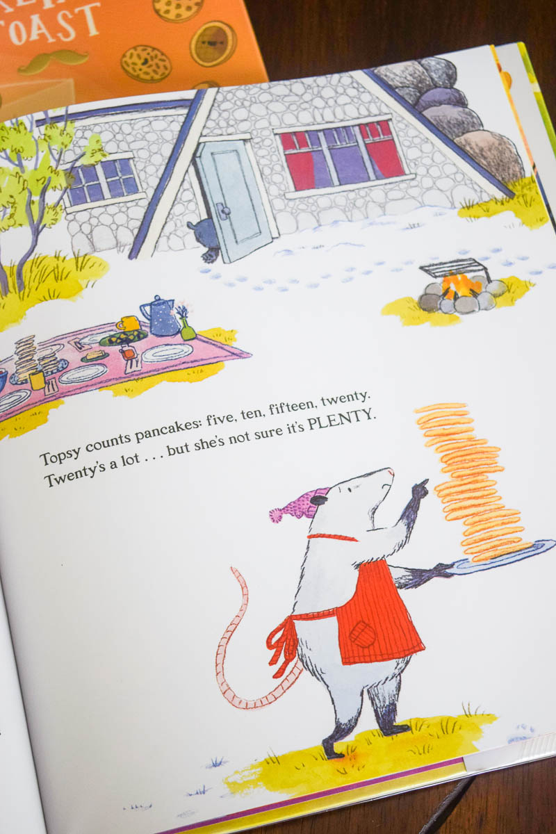 Inside Pages of Plenty of Pancakes