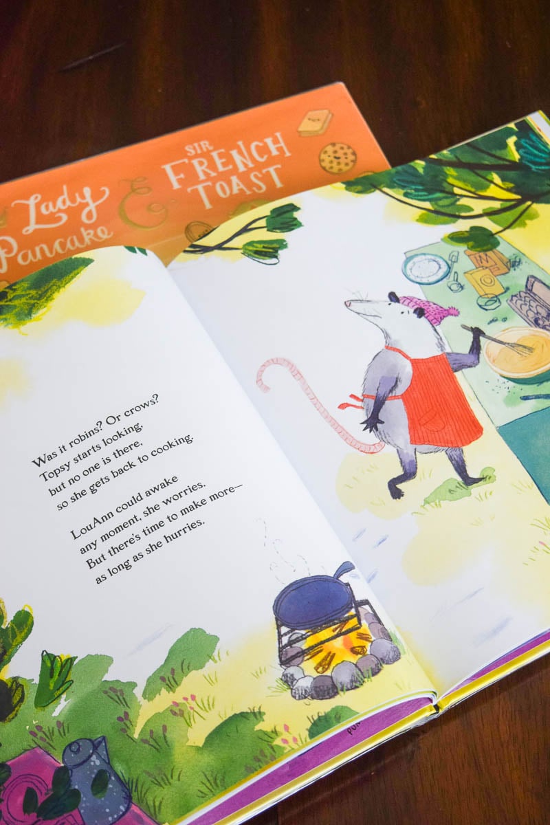 Inside Pages of Plenty of Pancakes
