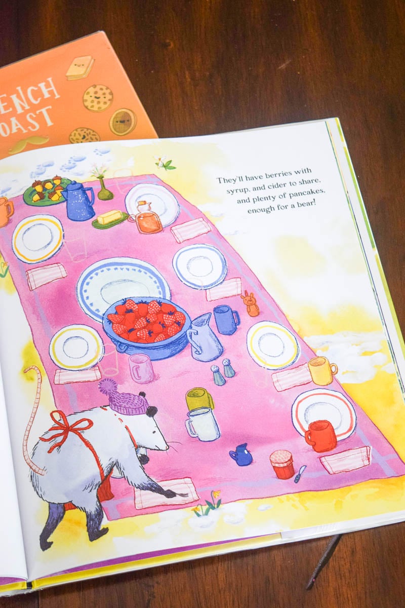 Inside Pages of Plenty of Pancakes