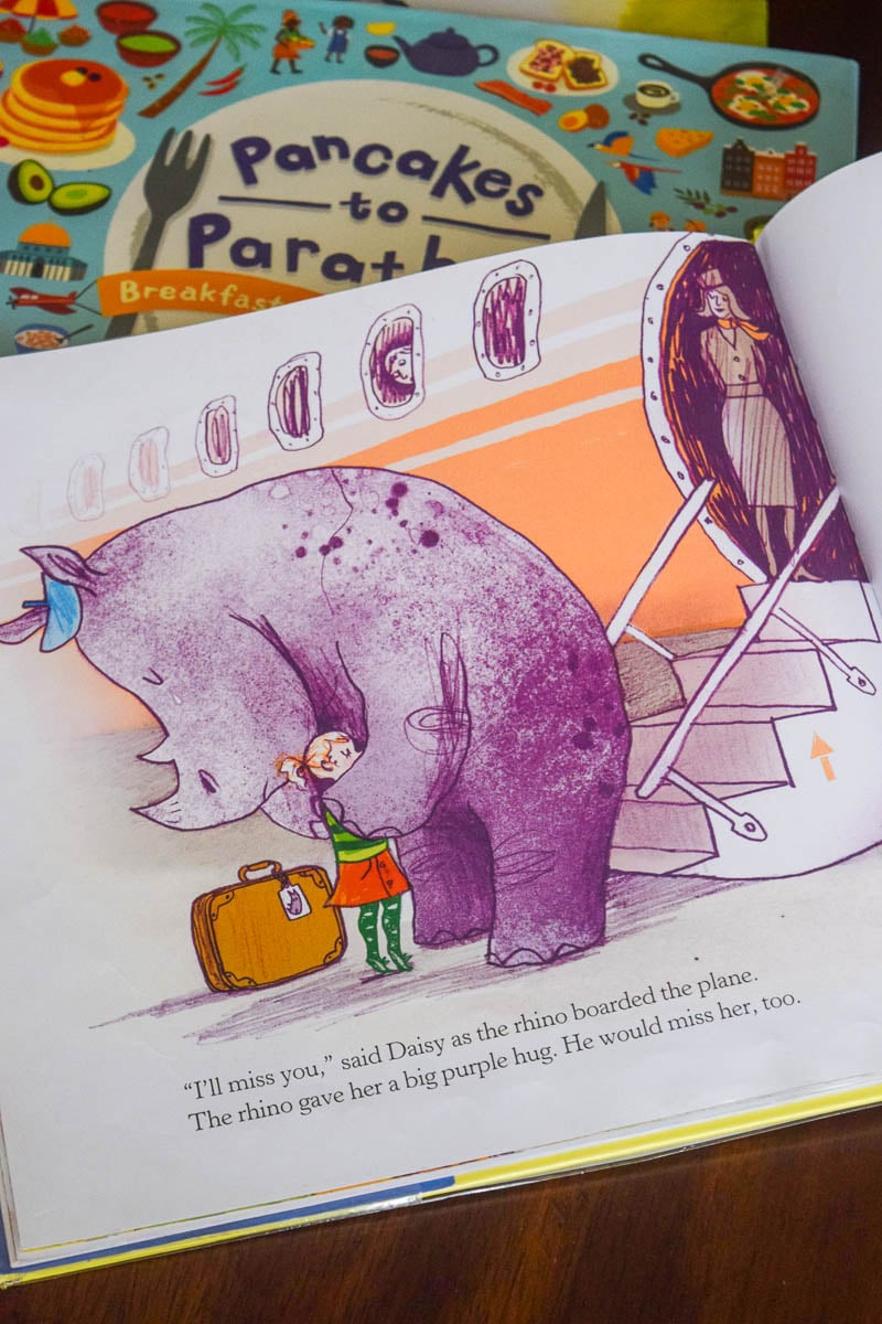 Inside Pages of Rhinos Don't Eat Pancakes