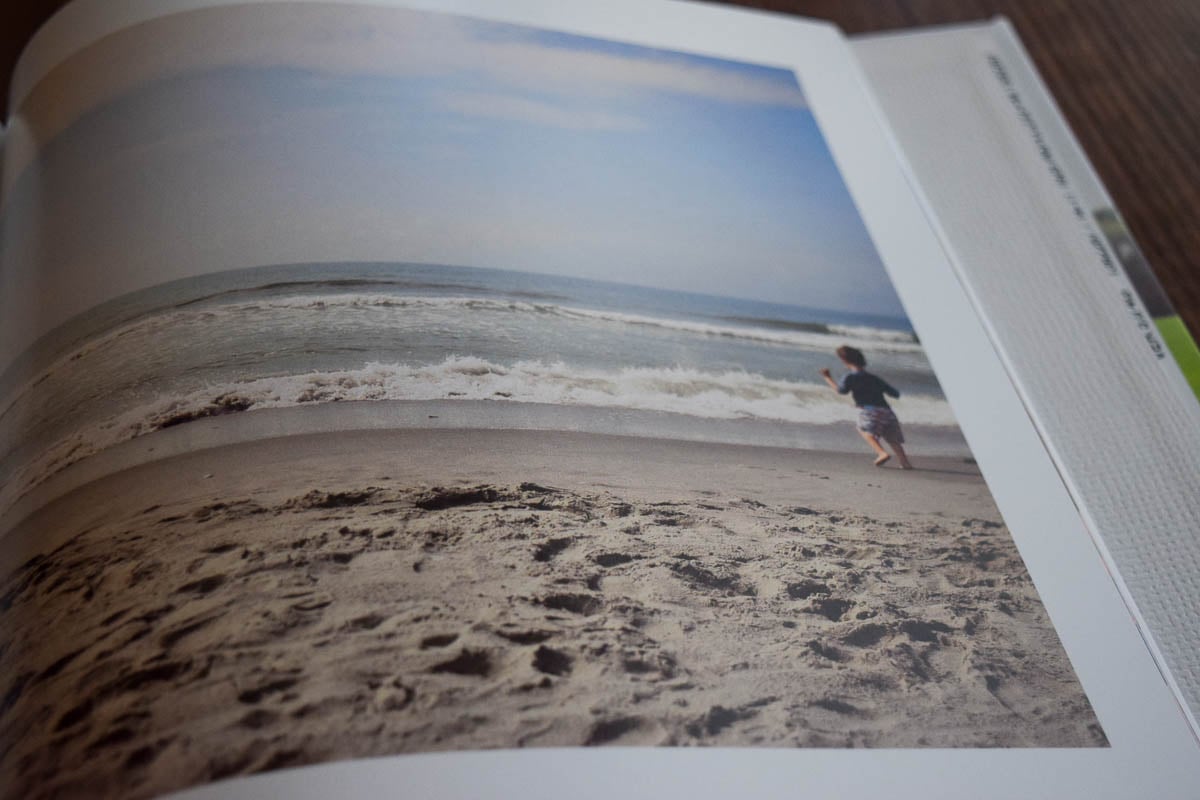 Inside Pages of a Shutterfly Photo Album